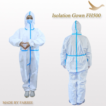 FH501 Disposable Isolation Gown